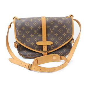 Louis Vuitton Saumur Canvas Shoulder Bag Crossbody